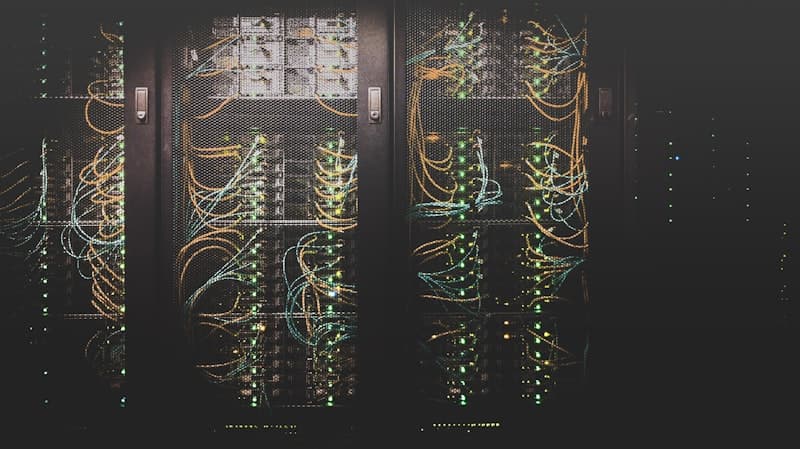 Enterprise server racks and network infrastructure